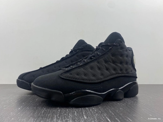 Rep Jordan 13 Air Black Retro Cat 414571-011 0708